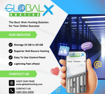 Products and Services Promotion Instagram Post in Pink White Gradient Tech Style 360x320