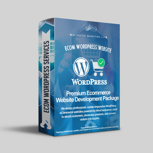 Premium eCom Responsive WordPress Website